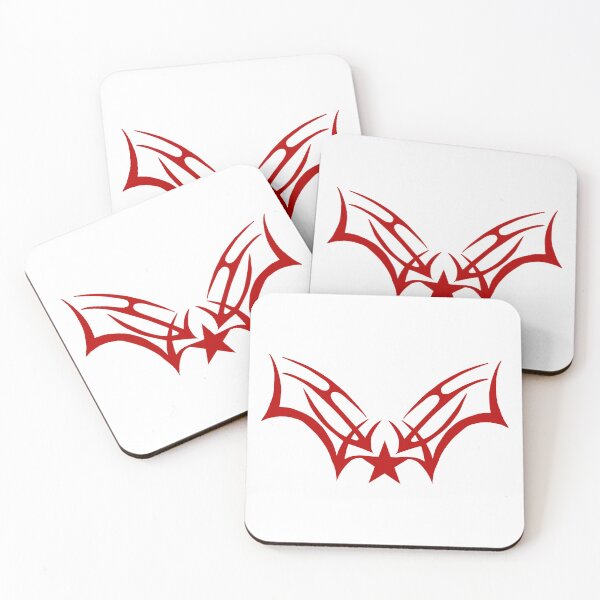 Item preview, Abstract Red Tribal Bat Design designed and sold by NxtGenDesigns.