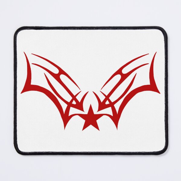 Item preview, Abstract Red Tribal Bat Design designed and sold by NxtGenDesigns.