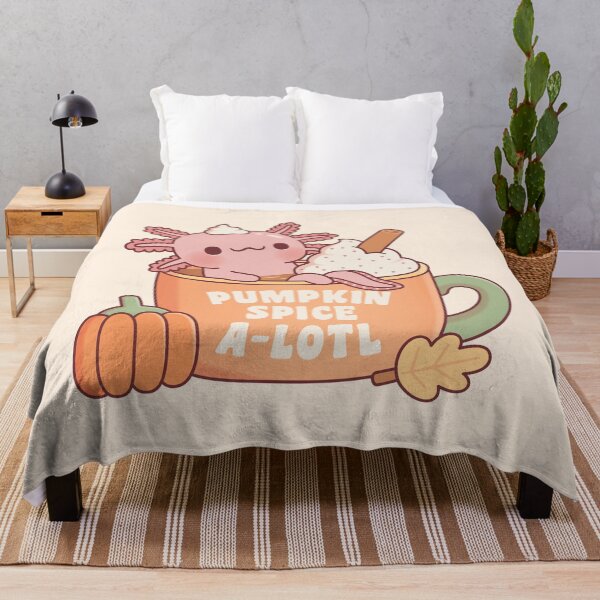 Item preview, Cute Axolotl In Coffee Cup Pumpkin Spice A Lotl Funny designed and sold by rustydoodle.