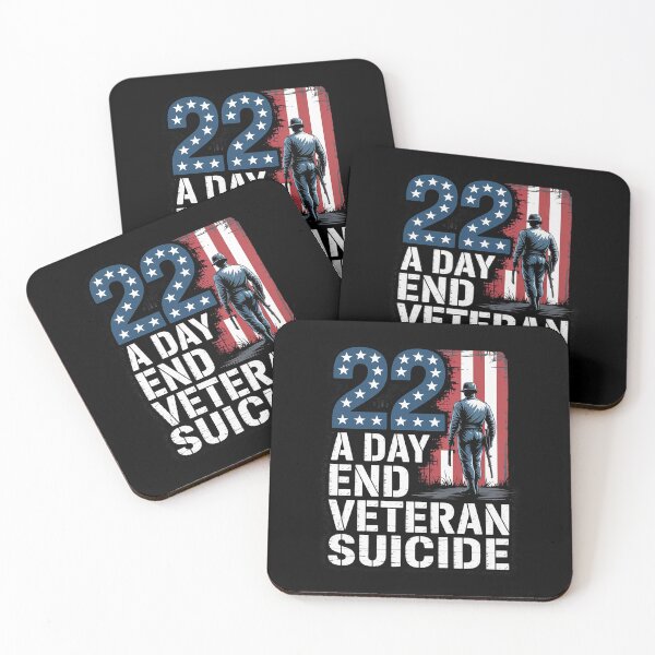 Item preview, End Veteran Suicide Awareness Support Troops designed and sold by RansomFlatley.