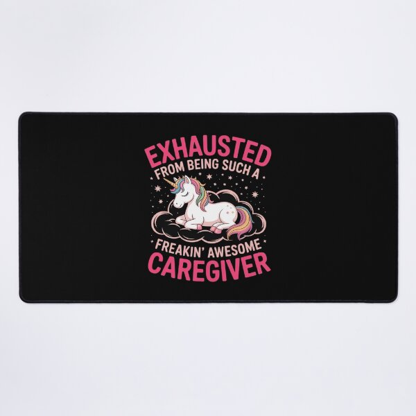 Item preview, Exhausted From Being Awesome Caregiver - Caregiving Carer designed and sold by HaileyRobel.