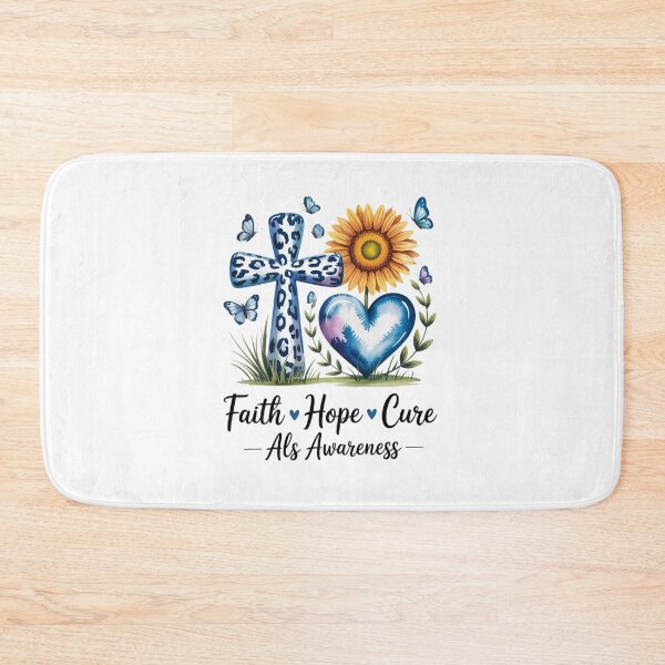 Item preview, Faith Support Leopard ALS Awareness Cute designed and sold by MinaReinger.