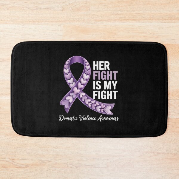 Item preview, Family Domestic Violence Awareness Purple Ribbon designed and sold by AmparoBoyle.