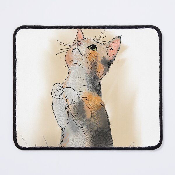 Item preview, cute calico cat designed and sold by Whatanartz.