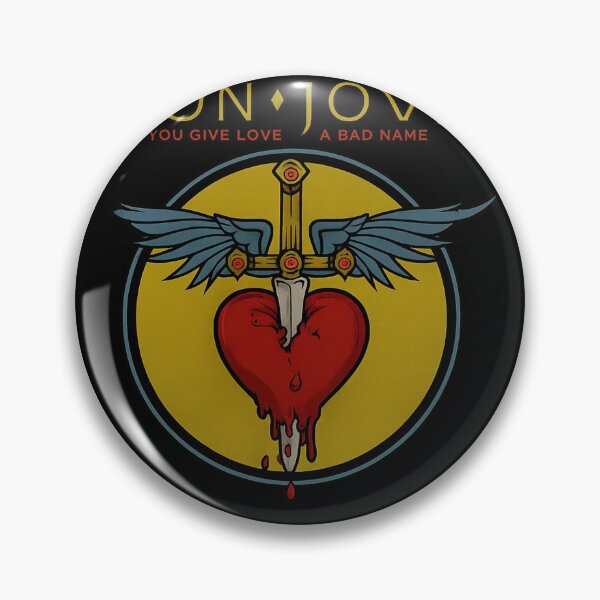 Item preview, Bon Jovi You Give Love A Bad Name designed and sold by riecounrare1984.