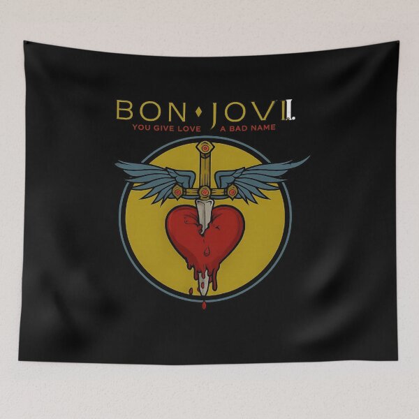 Item preview, Bon Jovi You Give Love A Bad Name designed and sold by riecounrare1984.