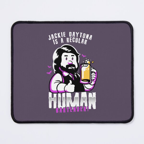 Item preview, Jackie Daytona Regular Human Bartender Jackie designed and sold by DaveLynche.