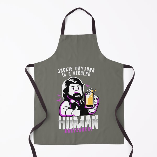 Item preview, Jackie Daytona Regular Human Bartender Jackie designed and sold by DaveLynche.