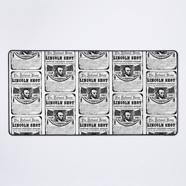 Item preview, ABRAHAM LINCOLN HAS BEEN SHOT VINTAGE NEWSPAPER  designed and sold by Overthetopsm.