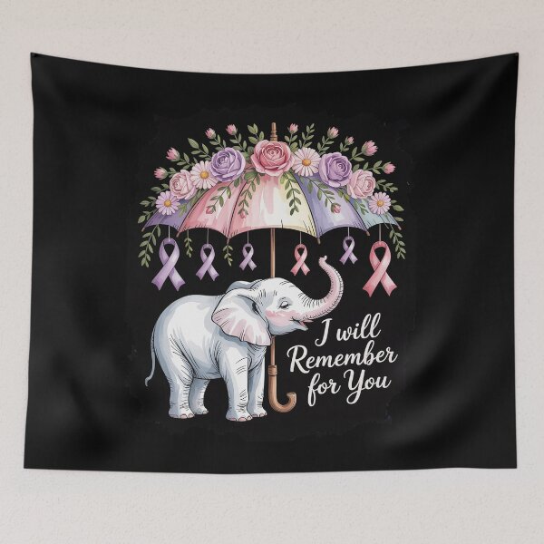 Item preview, Elephant Alzheimer's Awareness designed and sold by FranzFriesen.