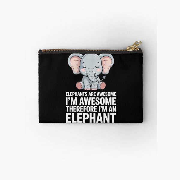 Item preview, Elephants Awesome Cute Funny designed and sold by MinaReinger.