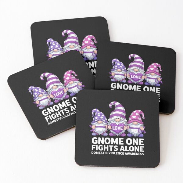 Item preview, Domestic Violence Gnomes Cute Awareness designed and sold by FranzFriesen.