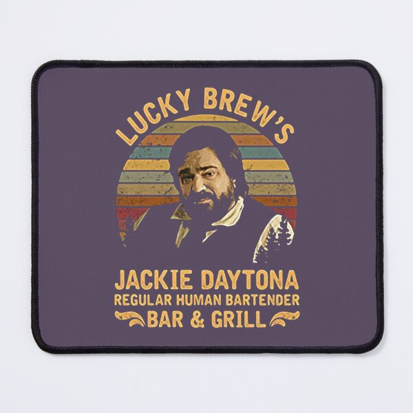 Item preview, Lucky brew_s jackie daytona regular human bartender we do in shadow Essential designed and sold by DaveLynche.