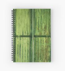 Green Erosion Spiral Notebook