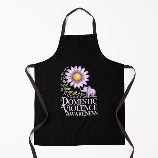 Item preview, Domestic Violence Flower Elephant Awareness Cute 1 designed and sold by AmparoBoyle.