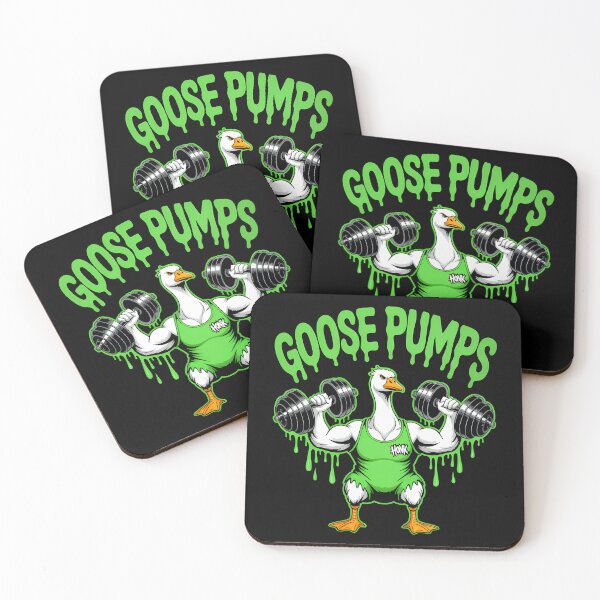 Item preview, Goose Pumps Funny Gym Lifting Meme Buff Goose Bumps Workout Humor designed and sold by Eh Plus Designs.