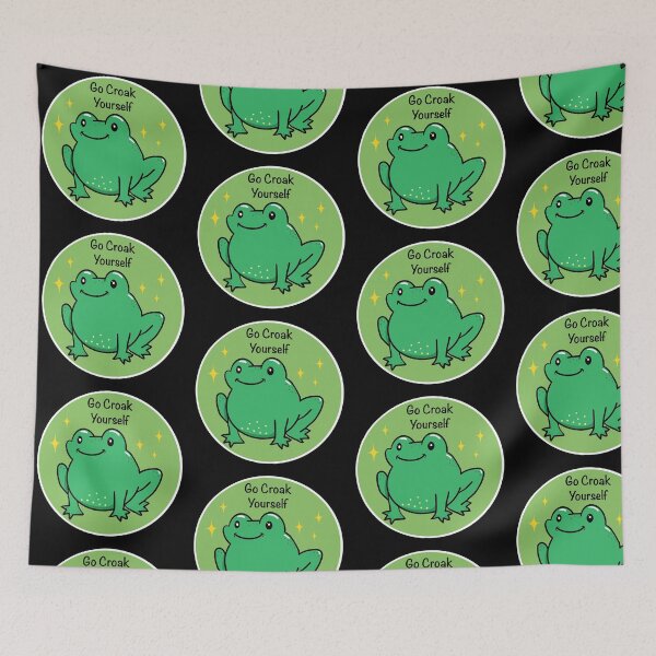 Item preview, Go Croak Yourself designed and sold by Bummer-Bear.