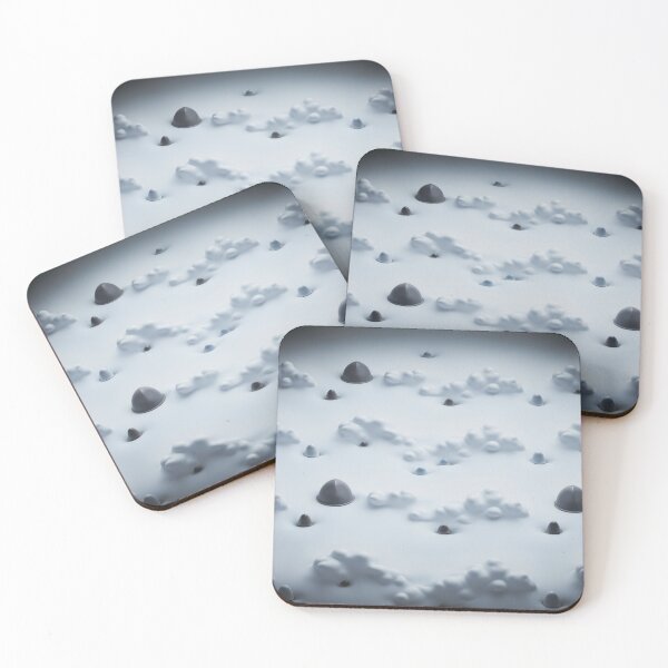 Item preview, Surreal 3D Landscape: A Moody and Abstract Cloud Pattern designed and sold by RudArtAI.