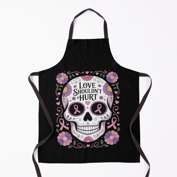 Item preview, Domestic Violence Awareness Support Skull designed and sold by RayArmstrong.