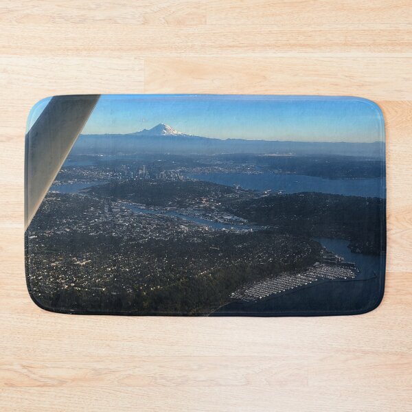 Item preview, Seattle Airplane View designed and sold by flyscenicair.