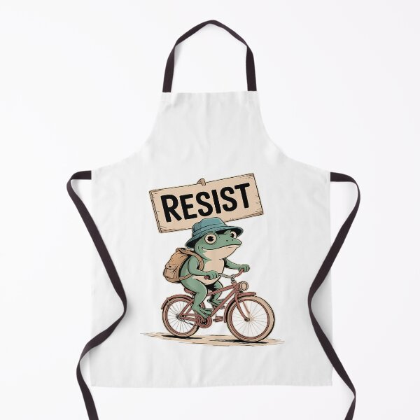 Item preview, 90s Portland Protest Frog Quote Funny Frogs Resist designed and sold by MiroslaWeidno.