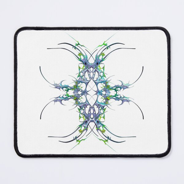 Item preview, Blue and Green Digital Symmetry Mandala designed and sold by NxtGenDesigns.