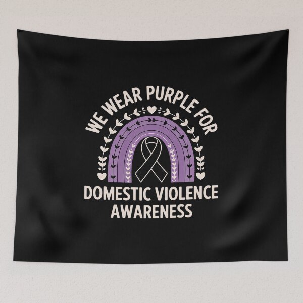 Item preview, Domestic Violence Awareness Rainbow Support designed and sold by MinaReinger.