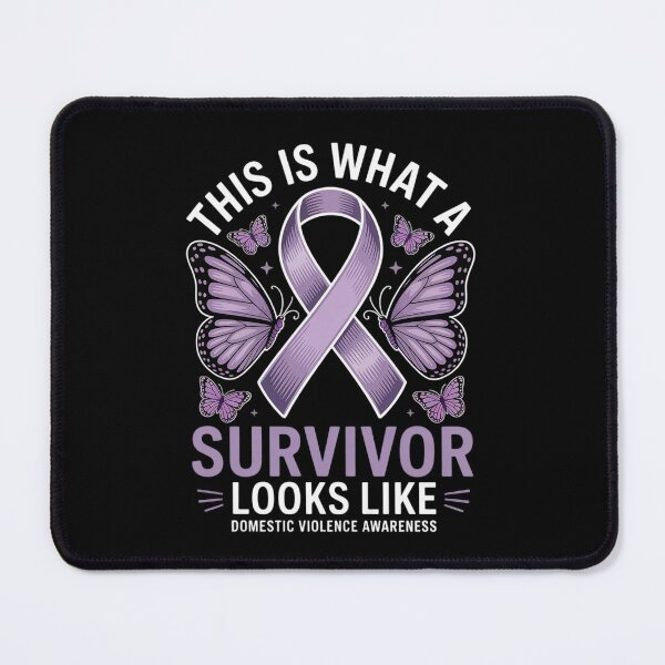 Item preview, Domestic Violence Awareness Ribbon Support designed and sold by AmparoBoyle.