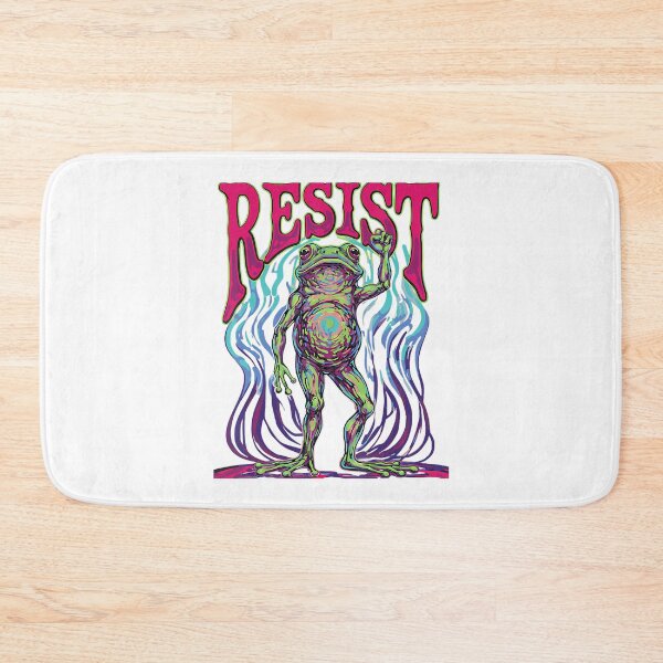 Item preview, 90s Resist Portland Quote Funny Protest Frogs Frog designed and sold by MiroslaWeidno.