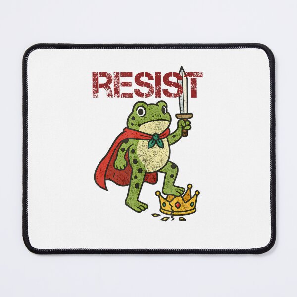 Item preview, Frogs 90s Funny Quote Resist Protest Frog Portland designed and sold by MiroslaWeidno.