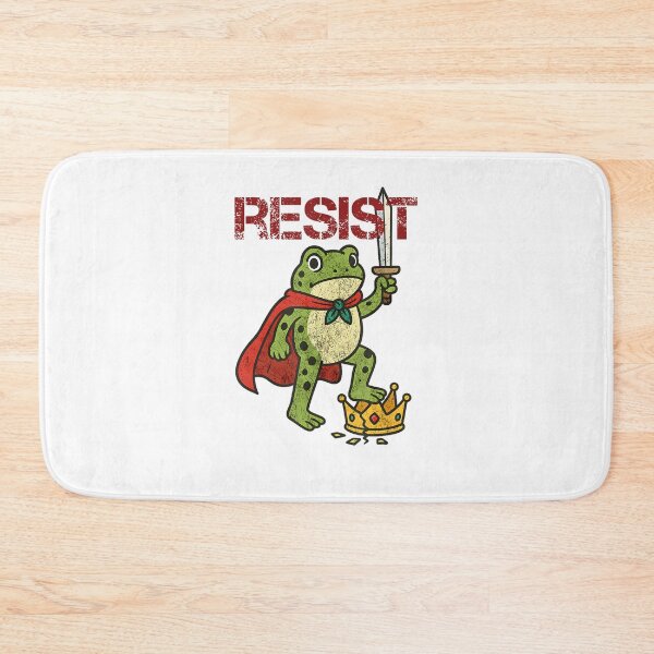 Item preview, Frogs 90s Funny Quote Resist Protest Frog Portland designed and sold by MiroslaWeidno.