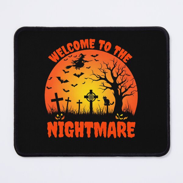 Item preview, Welcome To The Nightmare Spooky Halloween T-Shirt designed and sold by FestivityFinds.