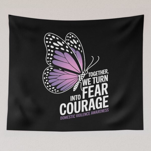 Item preview, Domestic Violence Awareness Support Cute designed and sold by FranzFriesen.
