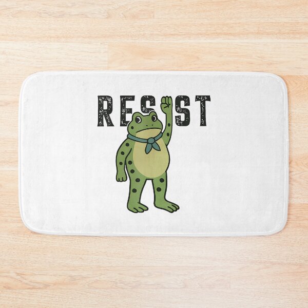 Item preview, Portland Resist Protest Frog Quote Funny 90s Frogs designed and sold by MiroslaWeidno.
