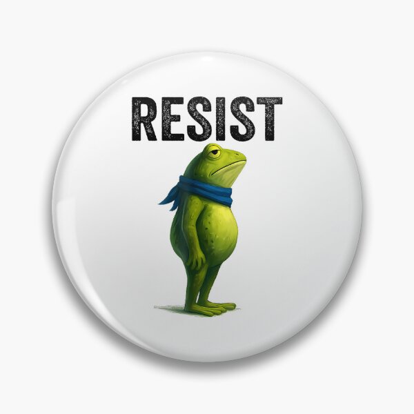 Item preview, 90s Frogs Resist Protest Portland Quote Frog Funny designed and sold by MiroslaWeidno.