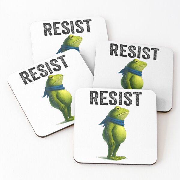 Item preview, 90s Frogs Resist Protest Portland Quote Frog Funny designed and sold by MiroslaWeidno.