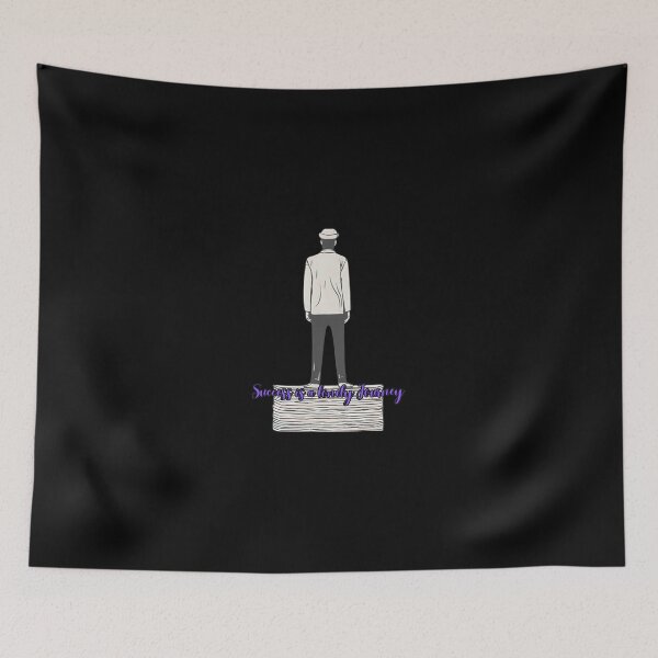Item preview, Success Is a Lonely Journey | Motivational Minimalist Design designed and sold by UsandCoDesigns.
