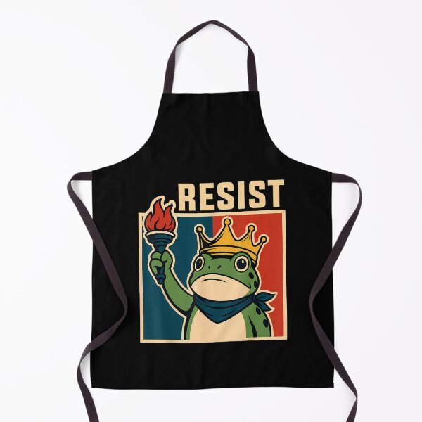 Item preview, Quote Resist Frog Protest Portland Funny Frogs 90s designed and sold by MiroslaWeidno.