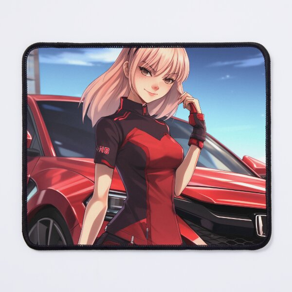 Item preview, Japanese Car Anime Girl Red designed and sold by BitterSilver.