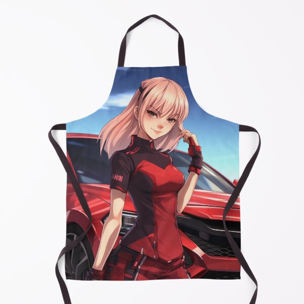 Item preview, Japanese Car Anime Girl Red designed and sold by BitterSilver.