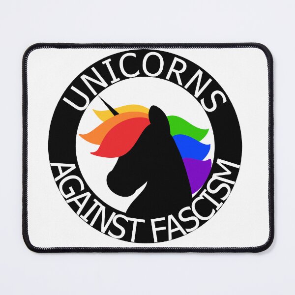 Item preview, Unicorns Against Fascism designed and sold by AzirSerinus.