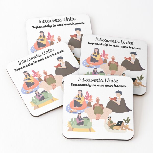 Item preview, Introverts Unite designed and sold by TinaMS123.