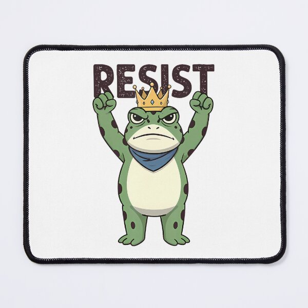 Item preview, Frogs Funny Protest Frog Portland 90s Resist Quote designed and sold by MiroslaWeidno.