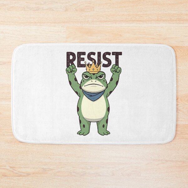 Item preview, Frogs Funny Protest Frog Portland 90s Resist Quote designed and sold by MiroslaWeidno.