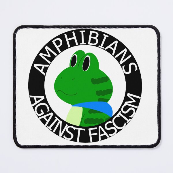 Item preview, Amphibians Against Fascism designed and sold by AzirSerinus.