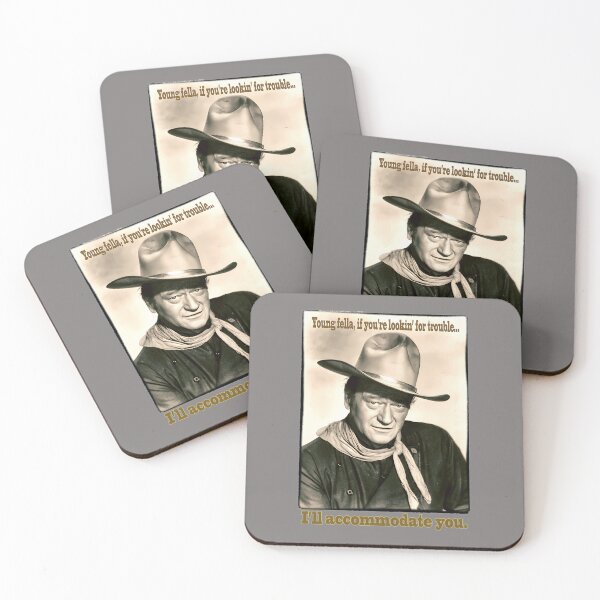 Item preview, JOHN WAYNE designed and sold by HilmarHessdd.