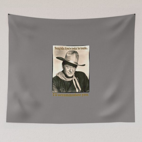 Item preview, JOHN WAYNE designed and sold by HilmarHessdd.
