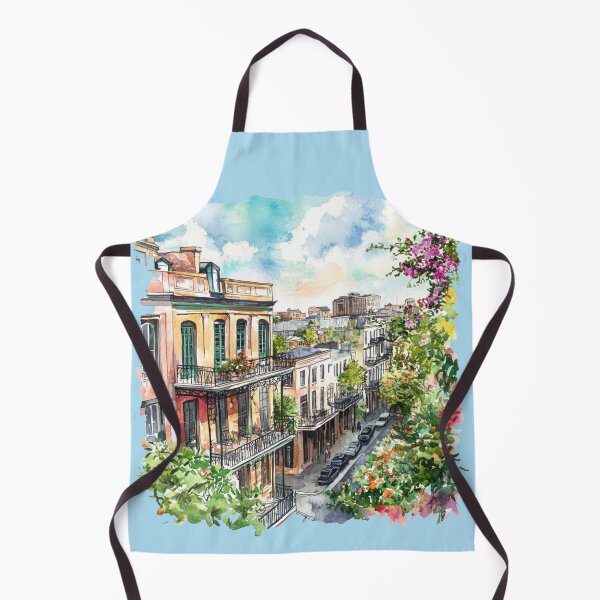 Item preview, A Colorful Street View Of New Orleans designed and sold by JonnaHurmerinta.