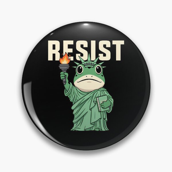 Item preview, Resist Funny Frog Protest Portland 90s Quote Frogs designed and sold by MiroslaWeidno.