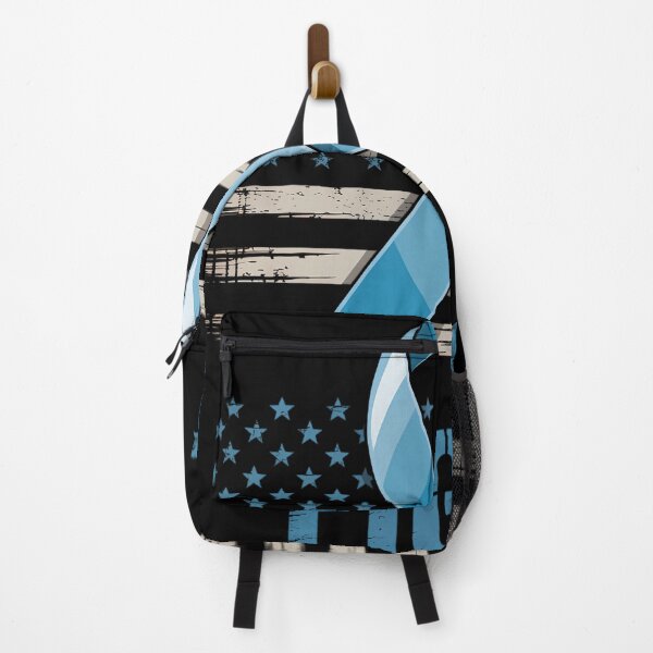 Item preview, Prostate Cancer Awareness American Flag designed and sold by cosmicncozyS.